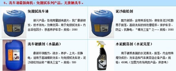 泥沙疏松劑、水泥克星及車(chē)用清洗劑生產(chǎn)配方技術(shù)轉(zhuǎn)讓